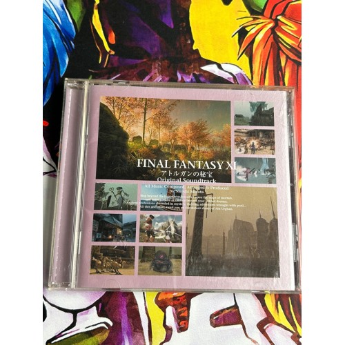 Jaquette CD Final Fantasy XI : Treasures of Aht Urhgan - Cd Audio / OST - Version Japonaise