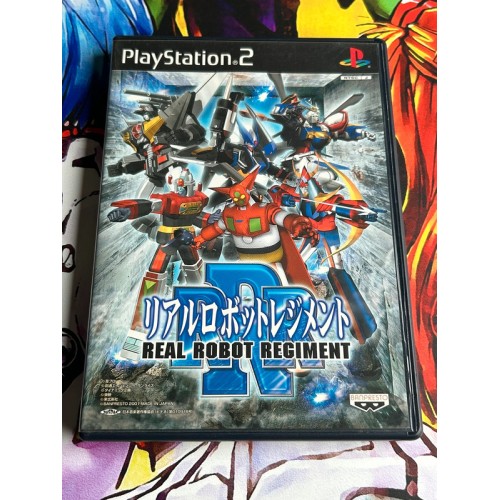 Jaquette jeu Real Robot Regiment - PS2- Version Japonaise