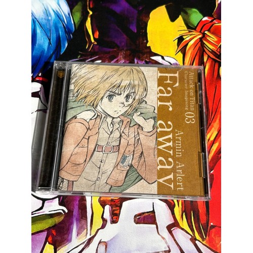 Jaquette CD Attack On Titan Armine Character Image Song Series Vol.03 Far away - Version Japonaise