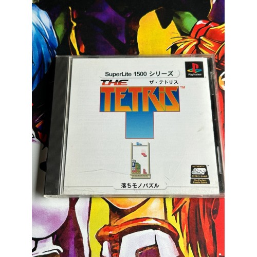 Jaquette jeu The Tetris Superlite 1500 Series - PS1 - Version Japonaise