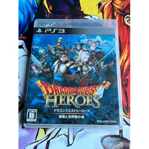 Jaquette jeu Dragon Quest Heroes - PS3 - Version Japonaise