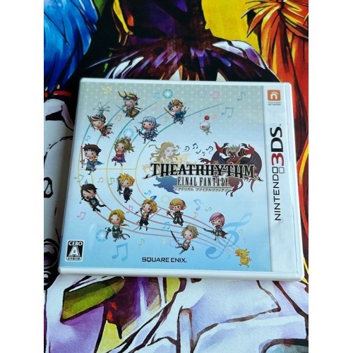 Jaquette jeu Theatrhythm Final Fantasy - 3DS - Version Japonaise