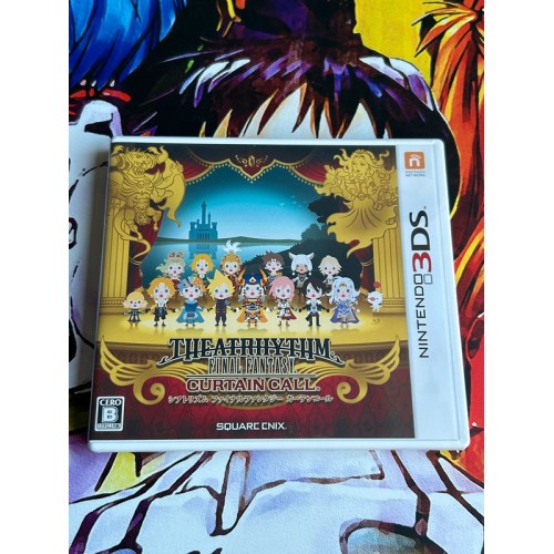 Jaquette jeu Theatrhythm Final Fantasy : Curtain Call - 3DS - Version Japonaise