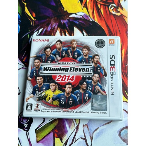 Jaquette jeu World Soccer Winning Eleven 2014 - 3DS - Version Japonaise