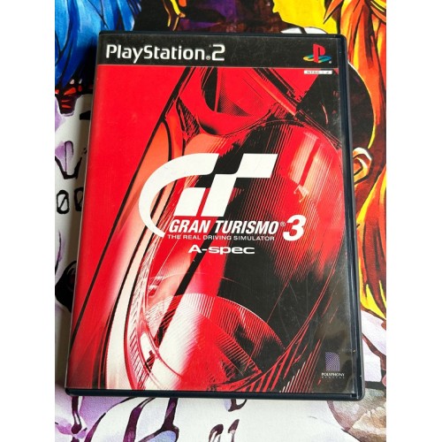 Jaquette jeu Gran Turismo 3 A-spec - PS2 - Version Japonaise