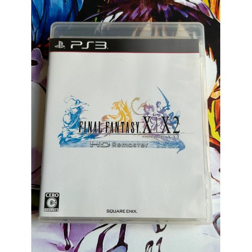Jaquette jeu Final Fantasy X / X-2 HD Remaster - PS3 - Version Japonaise