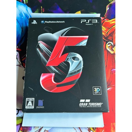 Jaquette jeu Gran Turismo 5 - First Press Edition Limitée - PS3 - Version Japonaise