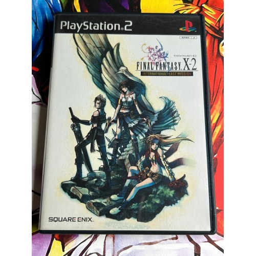 Jaquette jeu Final Fantasy X-2 International + Last Mission - PS2 - Version Japonaise