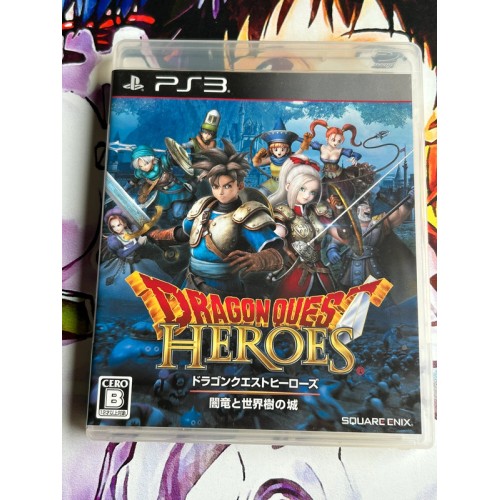 Jaquette jeu Dragon Quest Heroes - PS3 - Version Japonaise