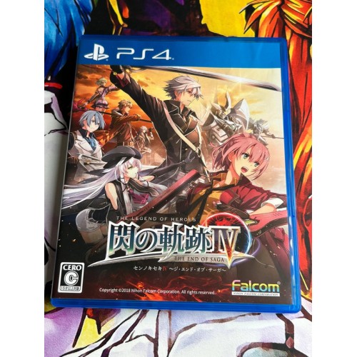 Jaquette jeu Legend of Heroes : Sen no Kiseki IV / 4 - PS4 - Version Japonaise