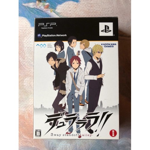 Jaquette jeu PSP Durarara!! 3way Standoff: Alley Version limitée - PSP - Version Japonaise