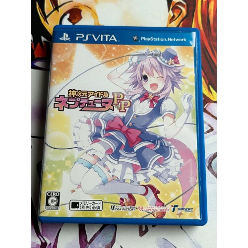 Jaquette jeu Kami Jigen Idol Neptune PP - PS Vita - Version Japonaise