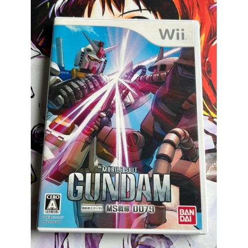 Jaquette jeu Mobile Suit Gundam MS Front 0079 - Wii - Version Japonaise