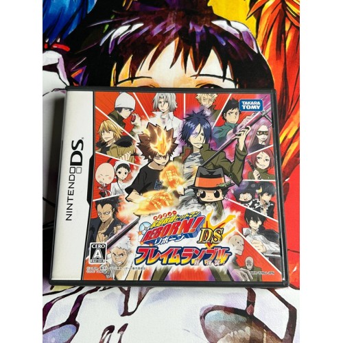 Jaquette jeu Katekyoo Hitman Reborn ! DS Frame Rumble Gaikyoushuu - DS - Version Japonaise