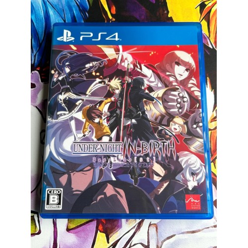 Jaquette jeu Under Night In-Birth Exe Late - PS4 - Version Japonaise