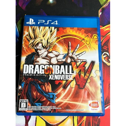 Jaquette jeu Dragon Ball Xenoverse - PS4 - Version Japonaise