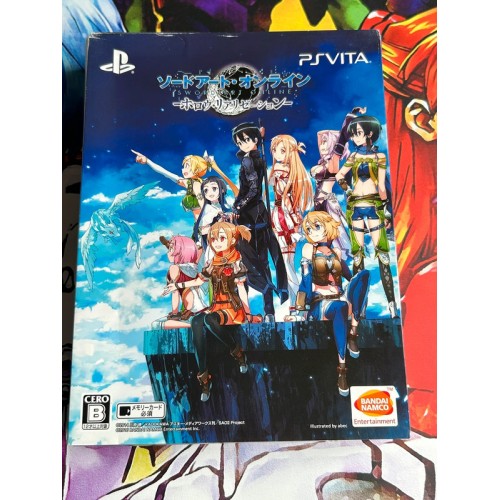 Jaquette jeu Sword Art Online - Hollow Realization Edition Limitée - PS Vita - Version Japonaise