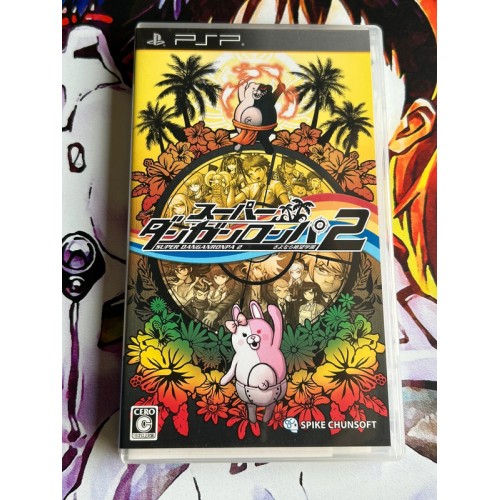 Jaquette jeu Super Danganronpa 2 - Sayonara Zetsubou Gakuen - PSP - Version Japonaise