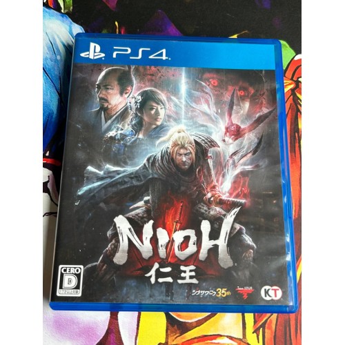 Jaquette jeu Nioh - PS4 - Version Japonaise