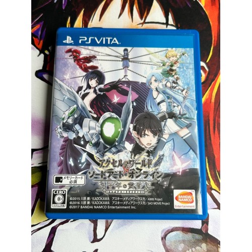 Jaquette jeu Accel World Vs. Sword Art Online: Millennium Twilight - PS Vita - Version Japonaise