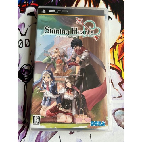 Jaquette jeu Shining Hearts - PSP - Version Japonaise
