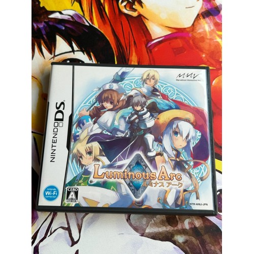 Jaquette jeu Luminous Arc - DS - Version Japonaise