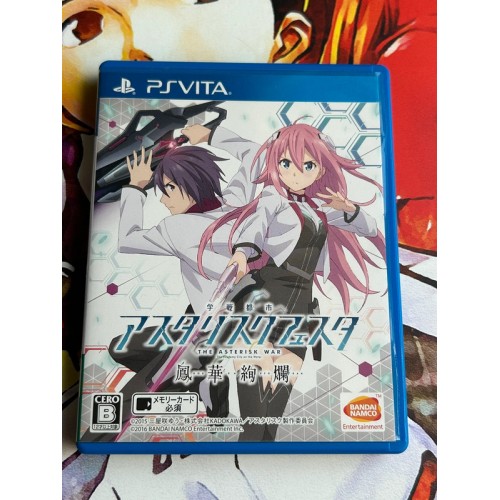 Jaquette jeu The Asterisk War The Academy City on the Water Houaa Kenran - PS Vita - Version Japonaise