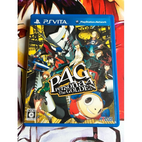 Jaquette jeu Persona 4 : The Golden - PS Vita - Version Japonaise