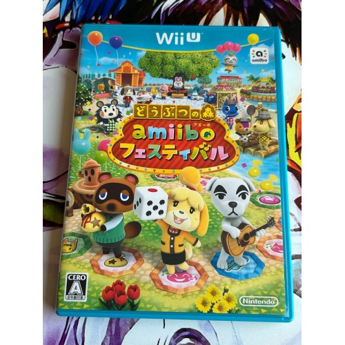 Jaquette jeu Animal Crossing : amiibo Festival - Wii U - Version Japonaise