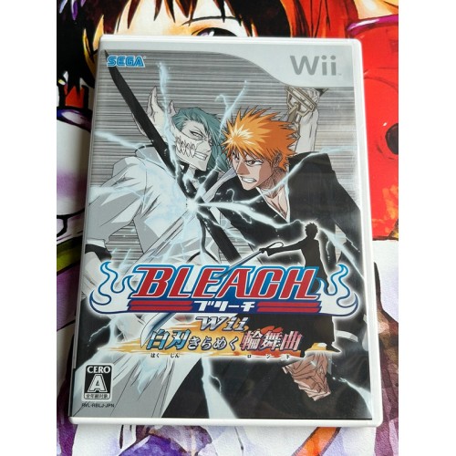 Jaquette jeu Bleach Shiraha Kirameku Rinbukyoku - Wii - Version Japonaise