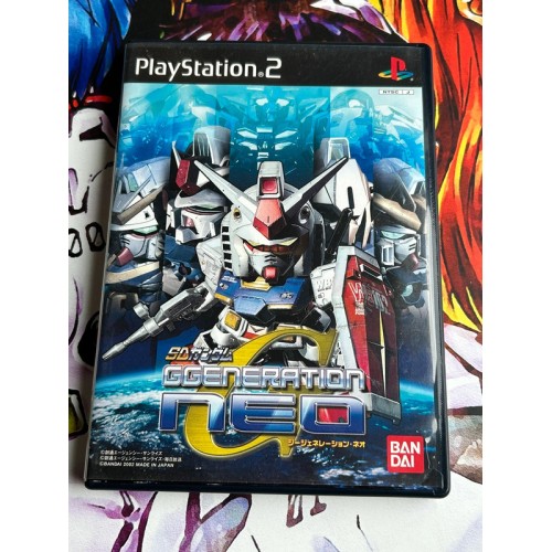 Jaquette jeu Gundam G Generation Neo - PS2 - Version Japonaise