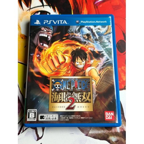 Jaquette jeu One Piece Pirate Musou 2 - PS Vita - Version Japonaise