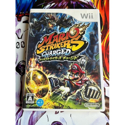 Jaquette jeu Mario Strikers Charged - Wii - Version Japonaise Jaquette jeu Mario Strikers Charged - Wii - Version Japonaise