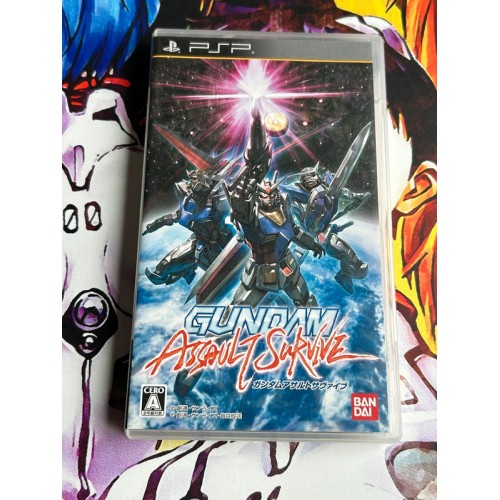 Jaquette jeu Gundam Assault Survive - PSP - Version Japonaise