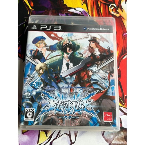 Jaquette jeu Blazblue Continuum Shift - PS3 - Version Japonaise