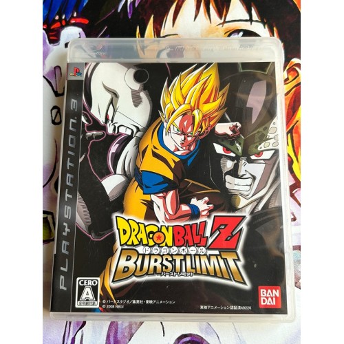 Jaquette jeu Dragon Ball Z: Burst Limit - PS3 - Version Japonaise