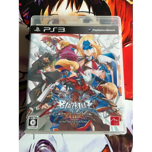 Jaquette jeu Blazblue : Continuum Shift Extend - PS3 - Version Japonaise