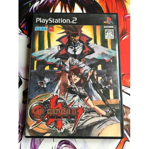 Jaquette jeu Guilty Gear XX Slash - PS2 - Version Japonaise