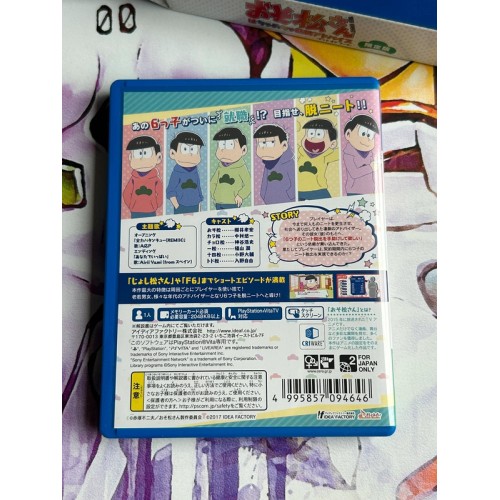 Osomatsu-san The Game Hachamecha Shuushoku Advice Edition Limitée - PS Vita