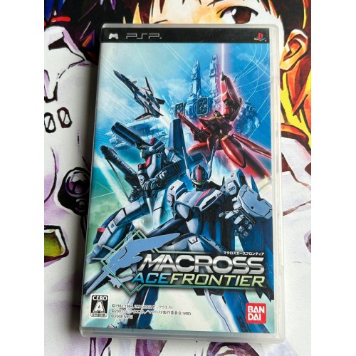 Jaquette jeu Macross Ace Frontier - PSP - Version Japonaise