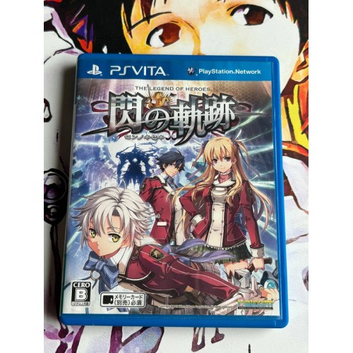 Jaquette jeu Eiyuu Densetsu: Sen no Kiseki - PS Vita - Version Japonaise