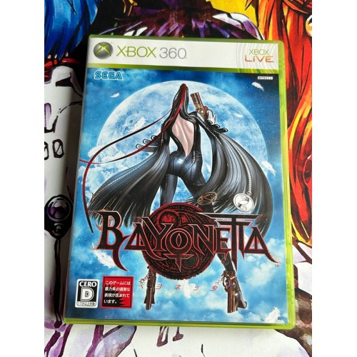 Jaquette jeu Bayonetta - Xbox 360 - Version Japonaise
