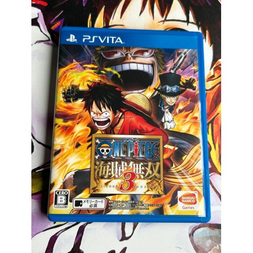 Jaquette jeu One Piece: Kaizoku Musou 3 - PS Vita - Version Japonaise