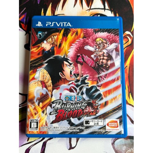 Jaquette jeu One Piece: Burning Blood - PS Vita - Version Japonaise