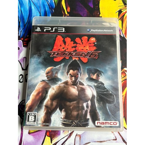 Jaquette jeu Tekken 6 - PS3 - Version Japonaise