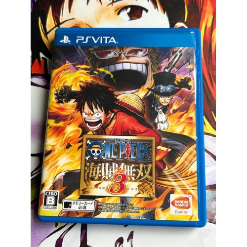 Jaquette jeu One Piece: Kaizoku Musou 3 - PS Vita - Version Japonaise