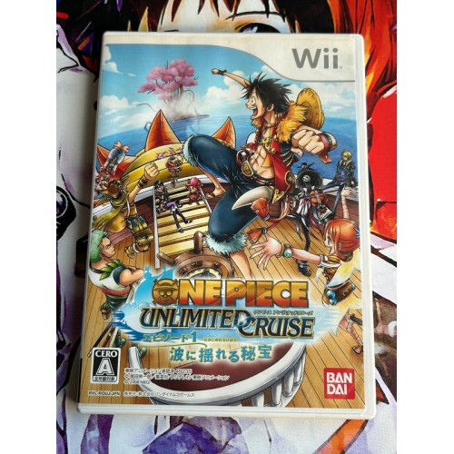 Jaquette jeu One Piece Unlimited Cruise: Episode 1 - Nami - Wii - Version Japonaise Jaquette jeu One Piece Unlimited Cruise: Episode 1 - Nami - Wii - Version Japonaise