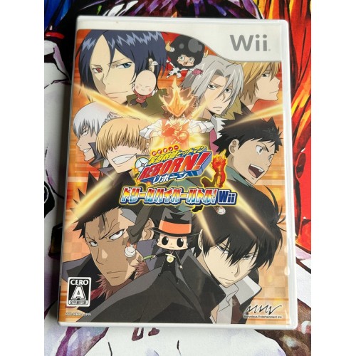 Jaquette jeu Kateikyoushi Hitman Reborn ! Dream Hyper Battle! - Wii - Version Japonaise