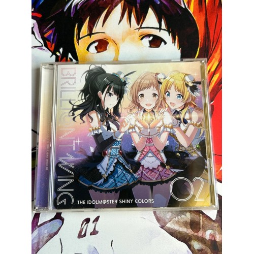 Jaquette CD The Idolmaster Shiny Colors Brilliant Wing 02 - CD - Version Japonaise