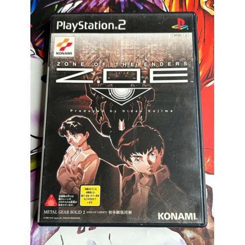 Jaquette jeu Z.O.E.: Zone of the Enders - PS2 - Version Japonaise